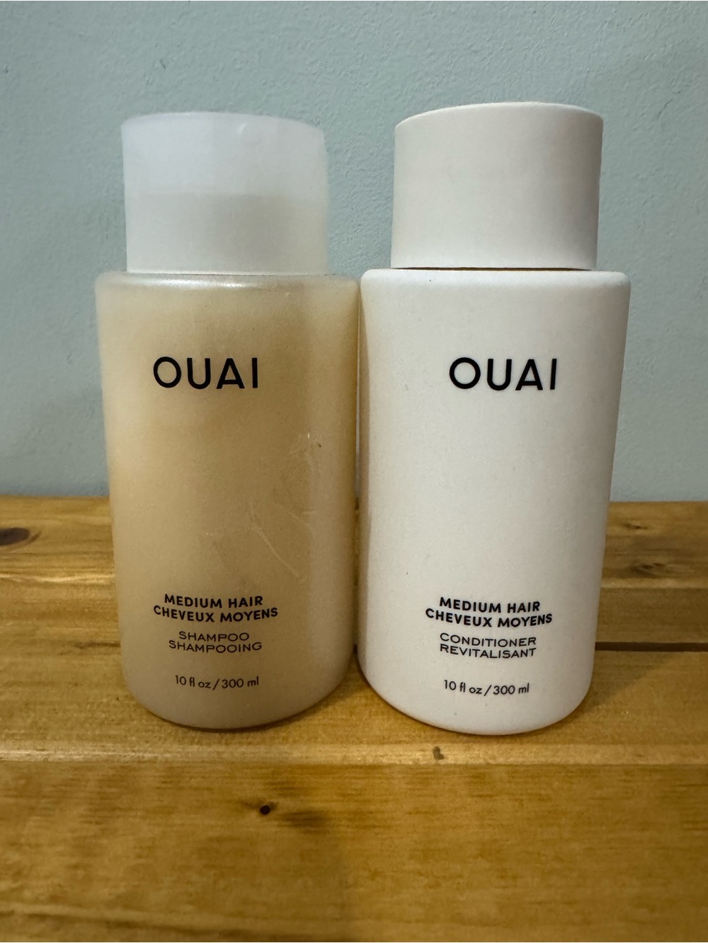 OUAI Medium Hair Shampoo and Conditioner Set
